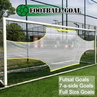 5 11 person football soccer training target portable practice training shot goal net soccer ball for children students adult