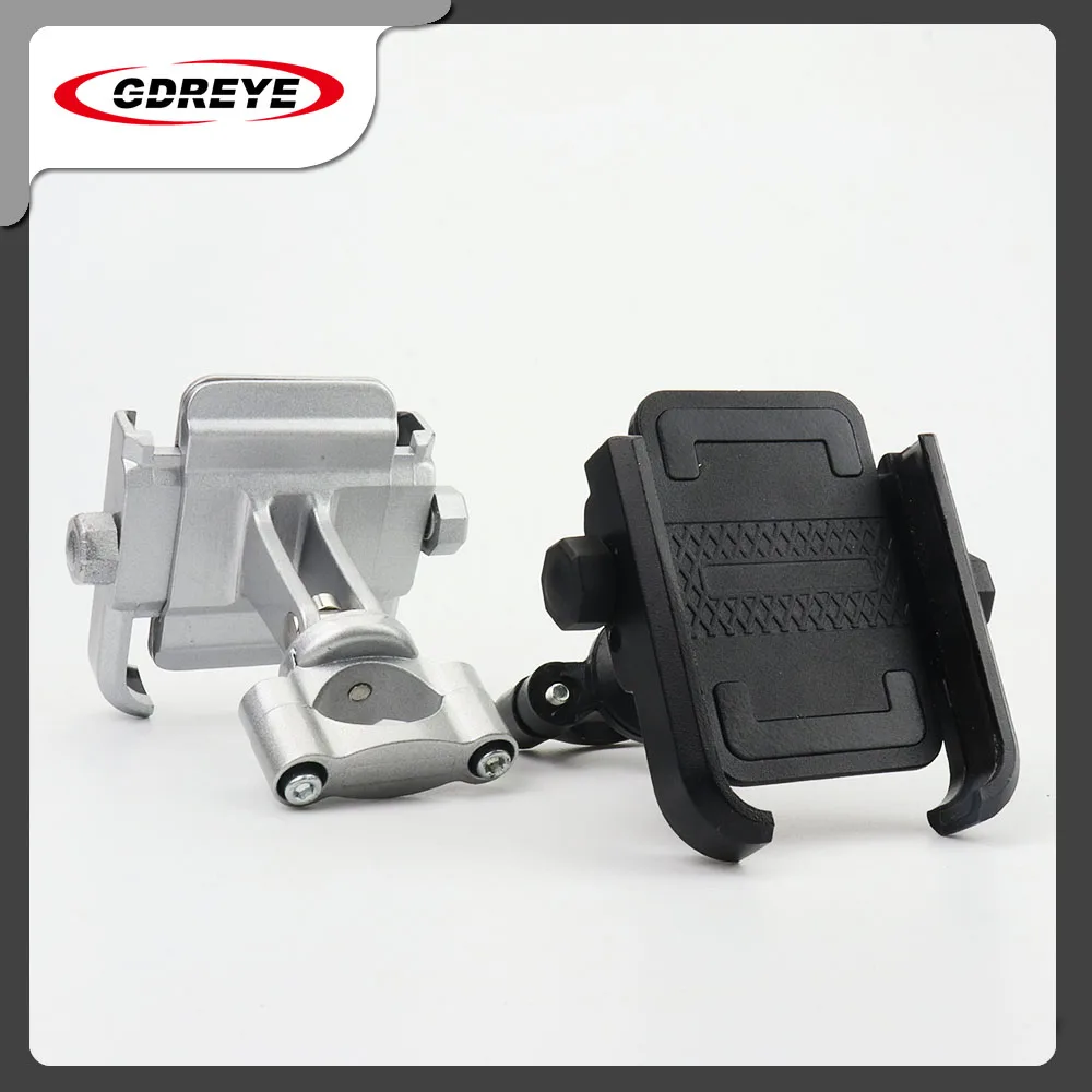 motorcycle accessories handlebar mobile phone holder gps stand bracket for z400 z800 z900 z1000 versys 650 versys1000 logo free global shipping