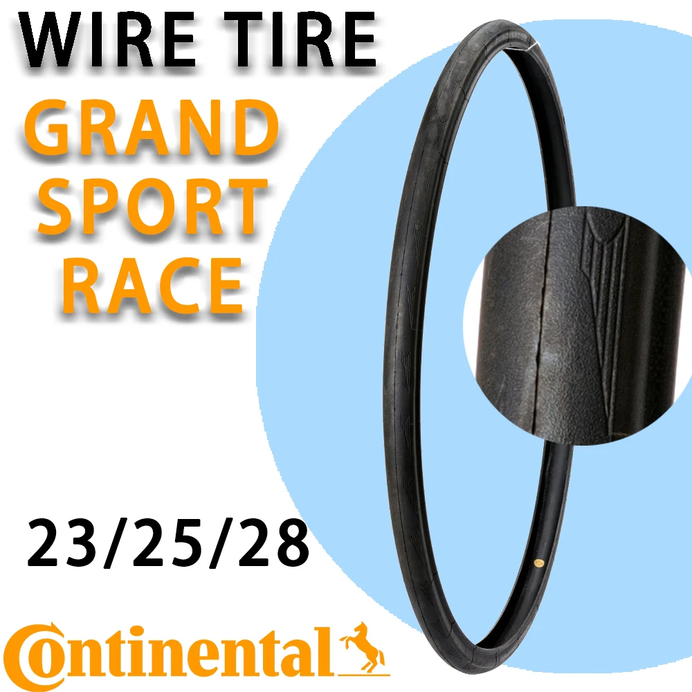 Шина Continental GRAND SPORT RACE WIRE 700x23C 700x25C 700x28C шина для дорожного велосипеда 29er 25-622 23-622 |