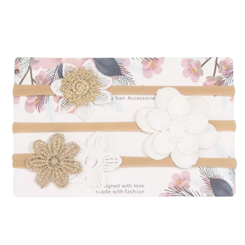 3 шт./компл. милые повязки на голову с бантом для маленьких девочек из