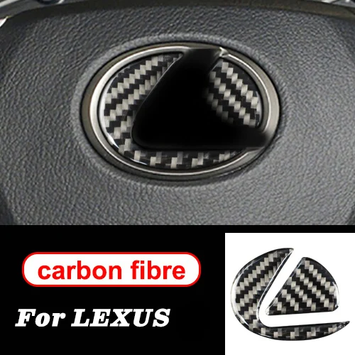 Steering wheel(E) Для LEXUS NX200 300h CT200h IS250 200t RC аксессуары для руля декоративные наклейки из углеродного волокна для автомобильной внутренней отделки - Название цвета: Steering wheel(E)