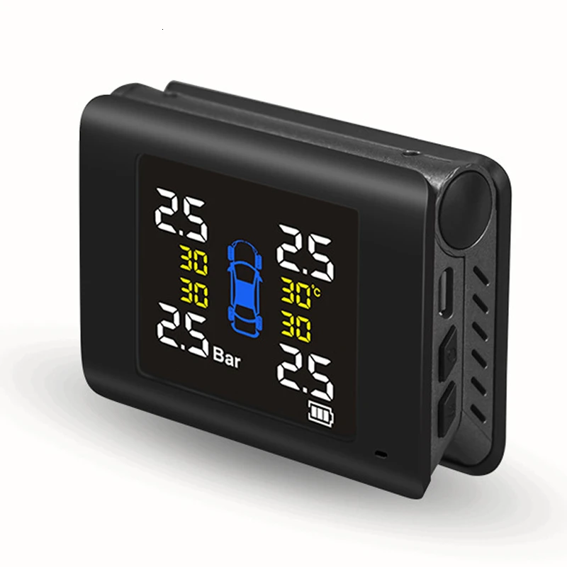 Система контроля давления в шинах ЖК дисплей Дисплей охранной сигнализации