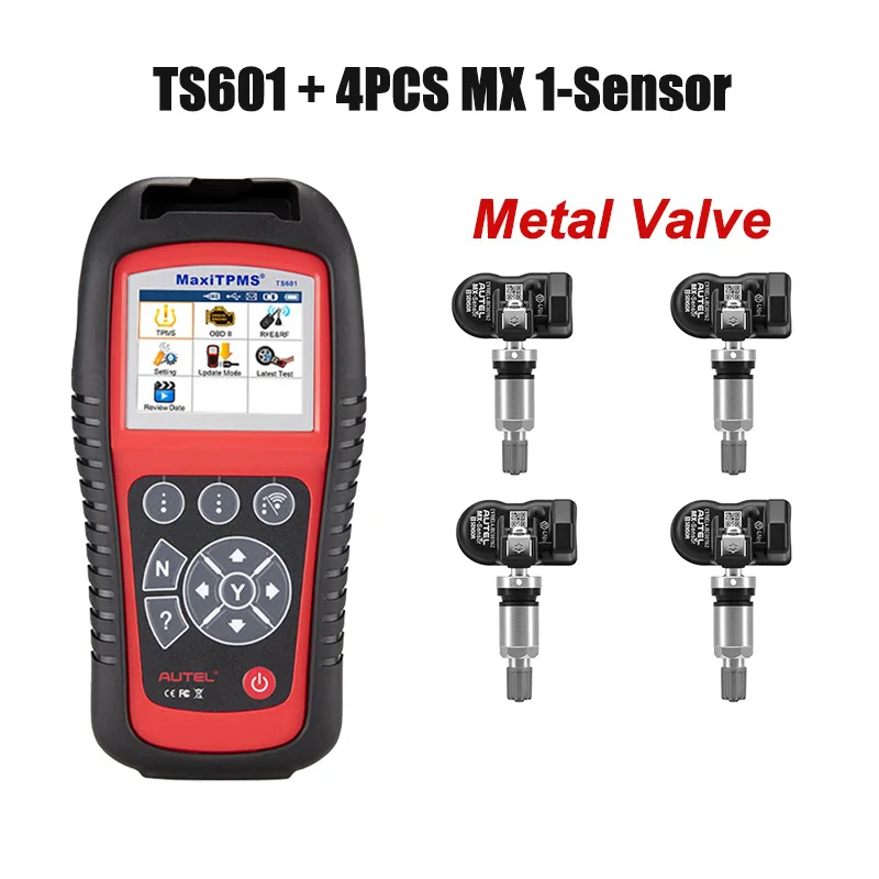 AUTEL MaxiTPMS TS601 TPMS активатор давления в шинах полный TPMS инструмент для программирования активации система мониторинга шин сканер Инструменты - Цвет: TS601 Metal Sensor