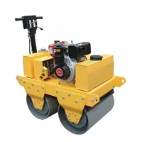 new double drum ride on road roller compactor machine construction tools garbage compactor road compactor machine