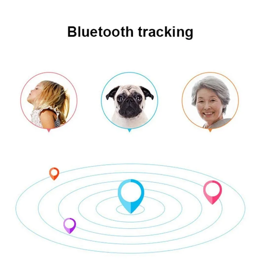 Брелок для ключей, автомобильный мотор, умный мини Bluetooth, gps трекер, для детей, домашних животных, кошелек, ключи, сигнализация, локатор, устройство поиска в реальном времени