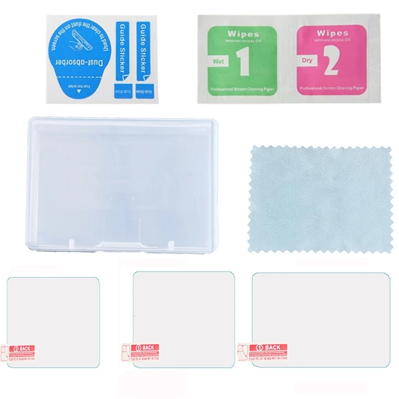 

For Gopro- Hero 9 Black Tempered Glass Screen Protector Lens Protective Film for Go pro 9 Camera Accessories
