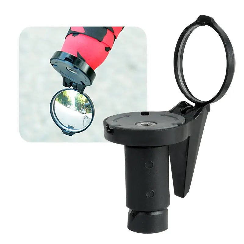 

1PC Compact Convex Mirror for Bicycle Drop Bar Mount Universal Left Right Right Install Back Sight Reflector Clear Wide Range Vi