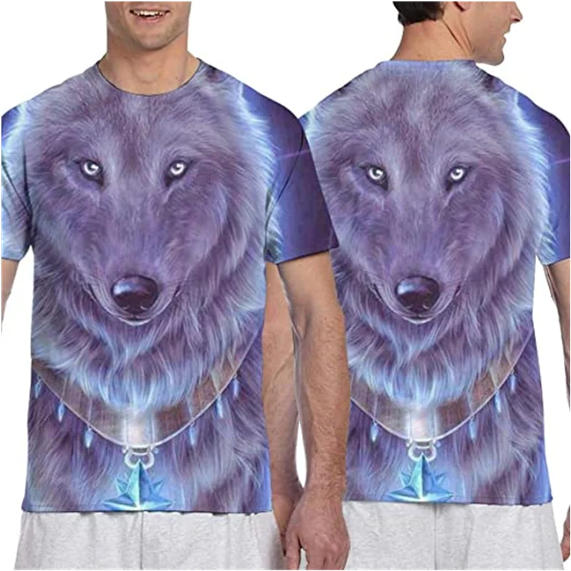 

Mens Unique 3D Double-Sided Stylish T Shirt retro t shirt harajuku