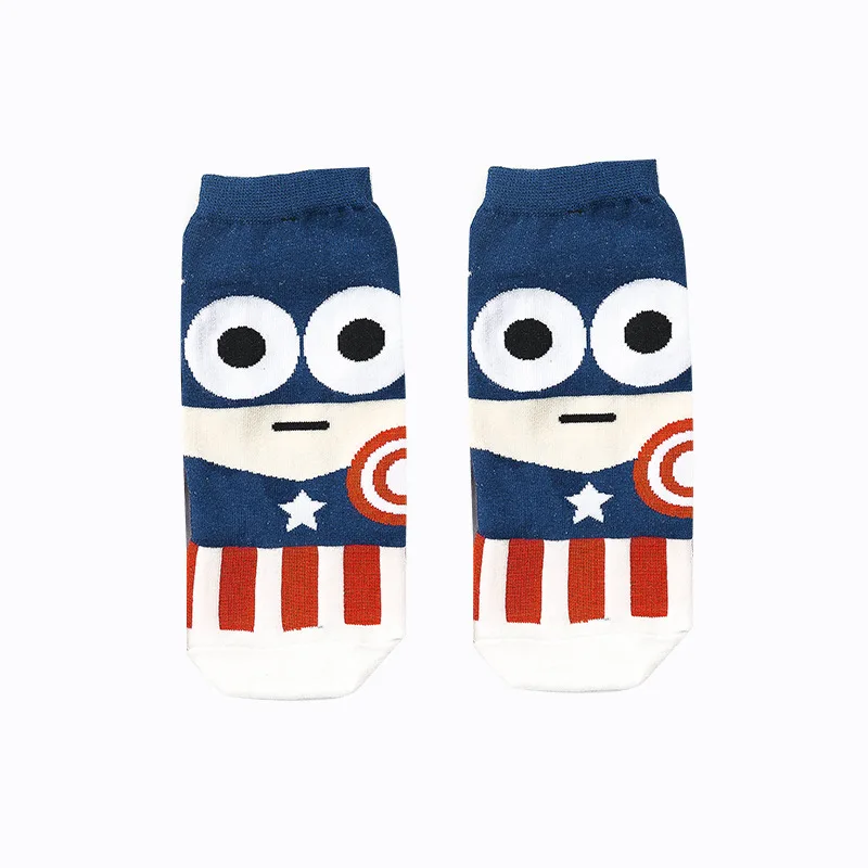 36-43 летние носки в стиле Харадзюку хип-хоп ниндзя Бэтмен Супермен Спайдермен