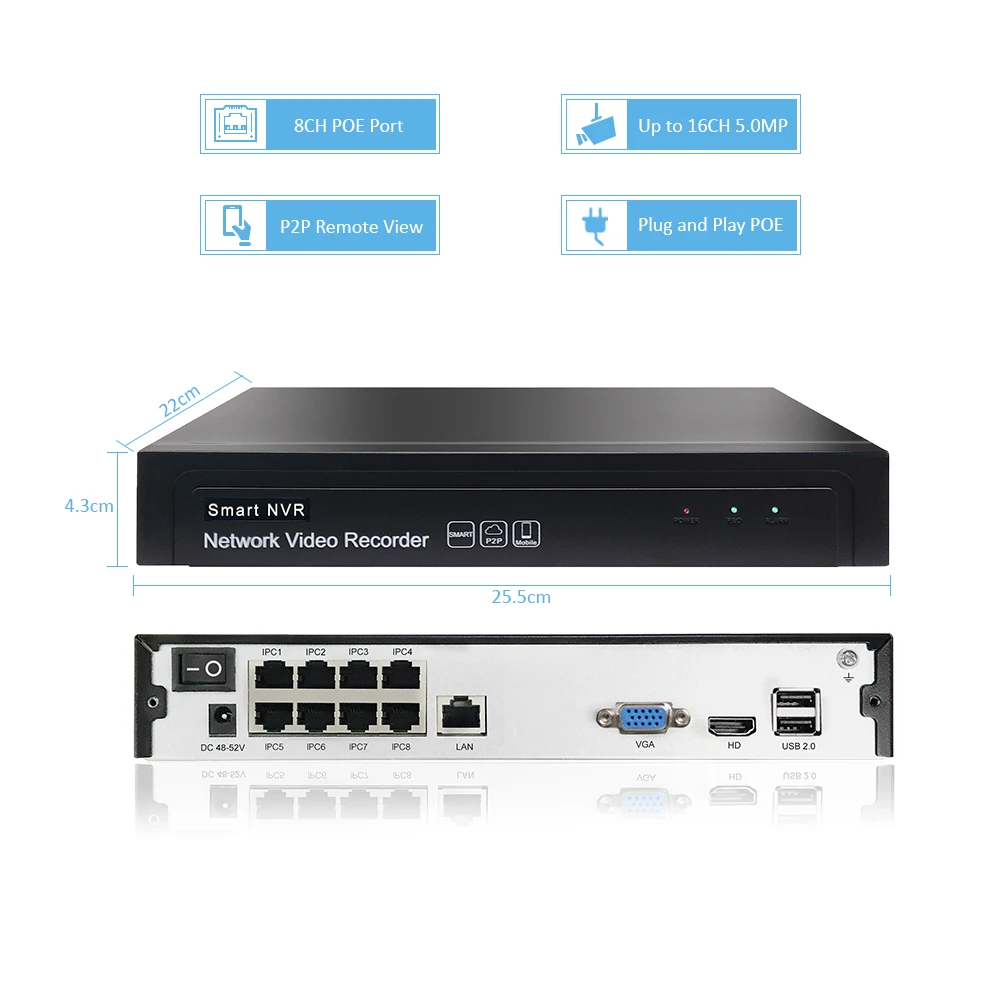 H.265 Bullet PTZ 5MP POE 2CH 4CH NVR Kit Система видеонаблюдения IP камера 2 8 12 мм 4X IP66 наружная