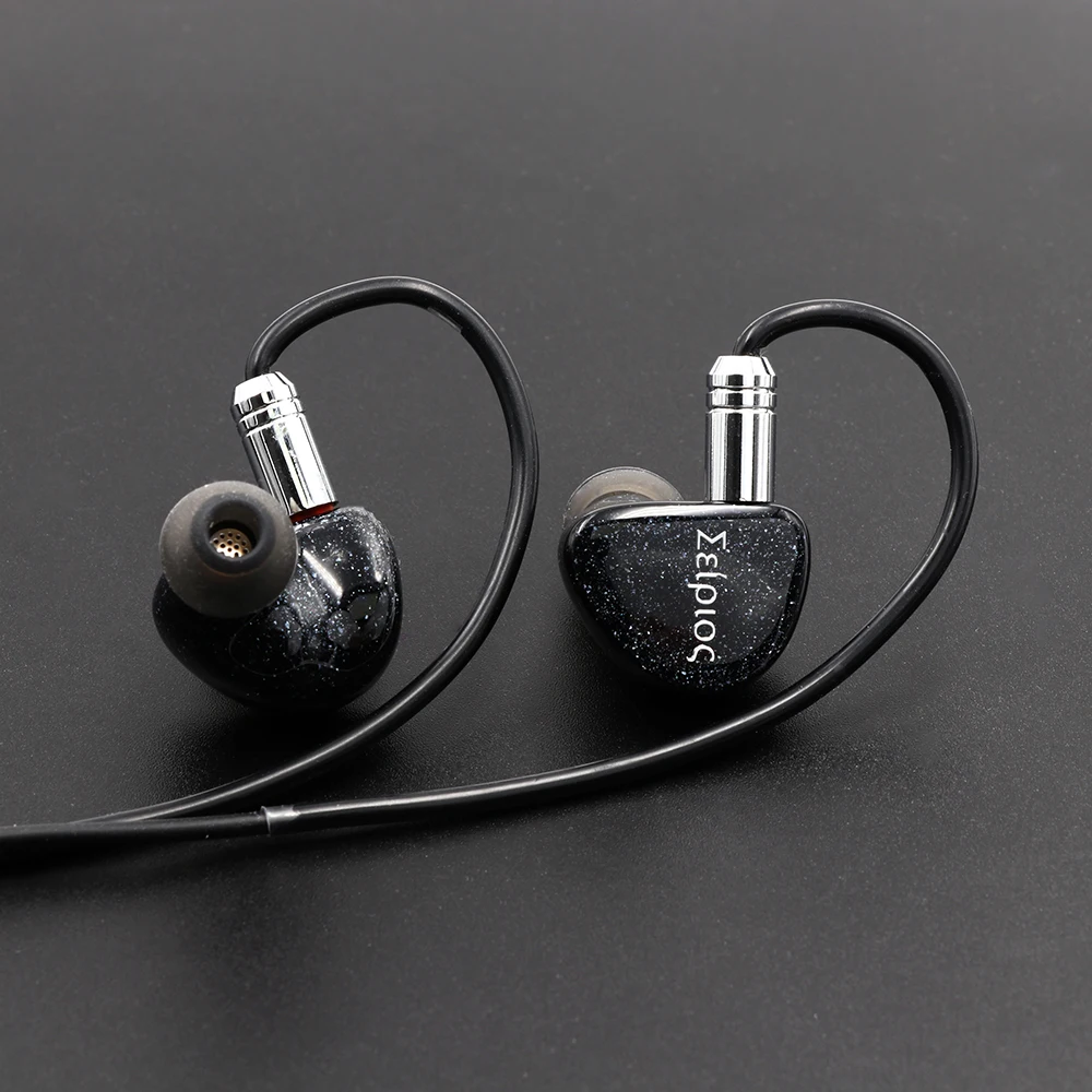 Динамический драйвер NAGA AUDIO Sirius 10 мм диафрагма Hi Fi наушники вкладыши со съемным 2