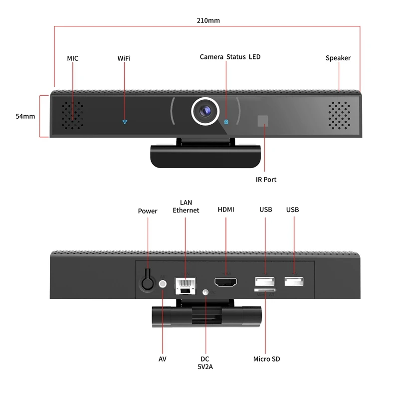 USB  2, 4G, Wi-Fi, Bluetooth -  H.265, 4K, 1080P    Android 6, 0    HDMI AV