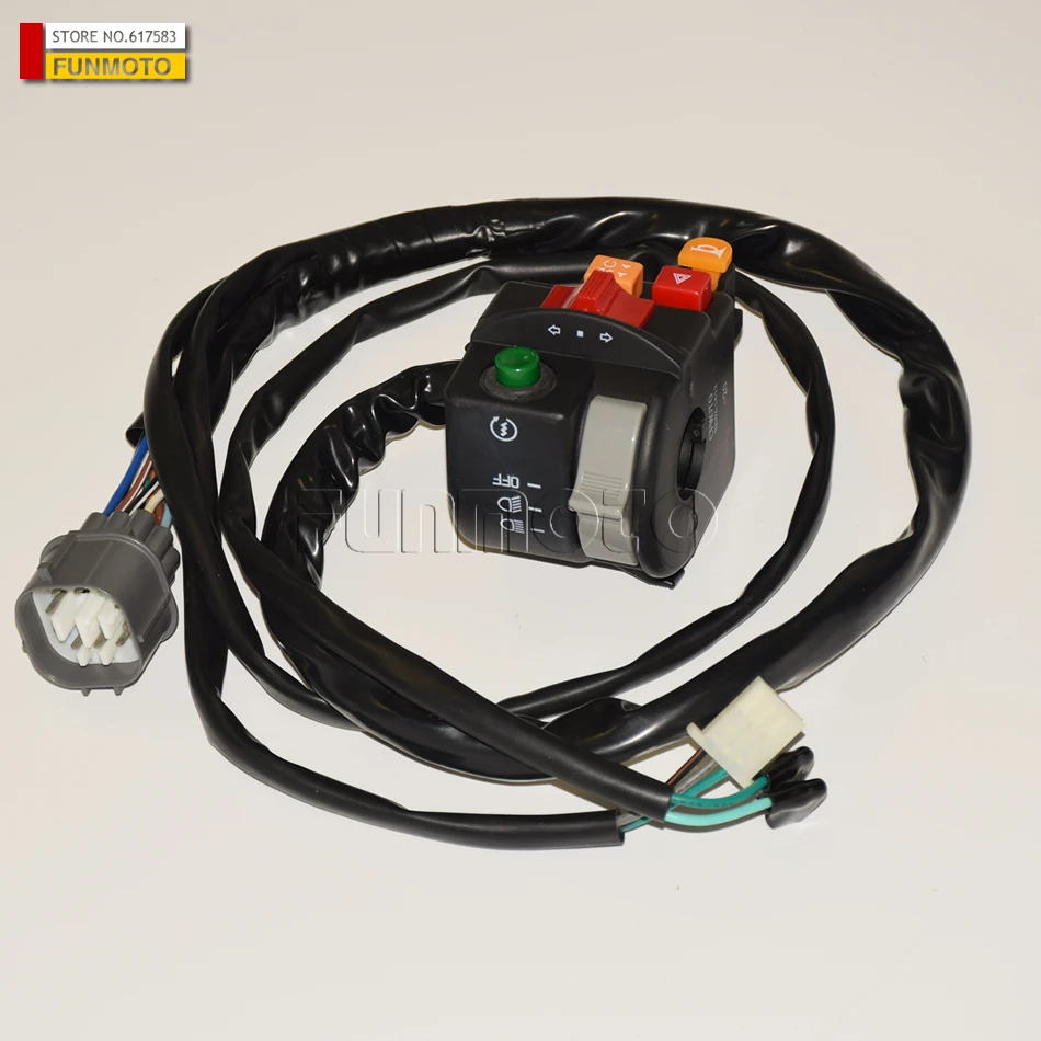 left handle bar switch suit for CF500AU-6L X550 9CR6-160600-10000 |