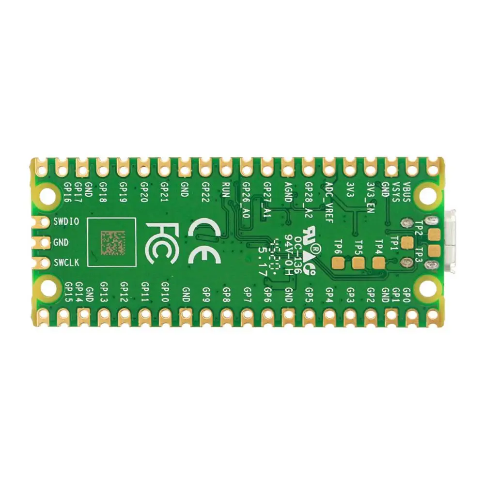Новый микроконтроллер Raspberry Pi Pico RP2040 Двухъядерный Arm Cortex-M0 + 133 МГц Поддержка