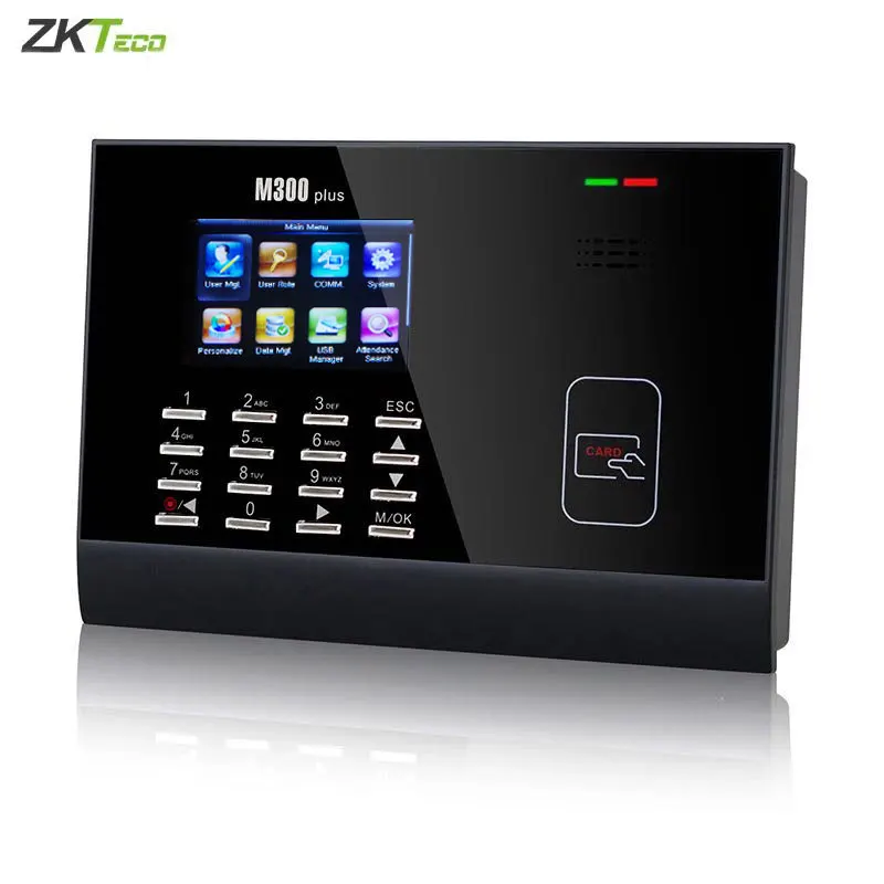 

ZKTeco M300Plus 125K Rfid карта, карта времени посещаемости, карта времени, биометрические часы, емкость 10000 пользователей
