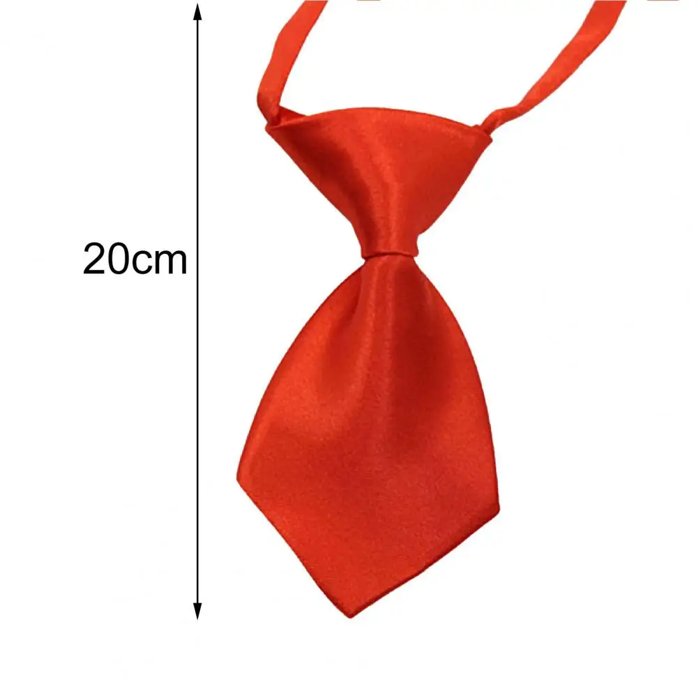 Pet Tie Plastic Buckle Adjustable Collar Imitated Silk Dog Neck for | Дом и сад