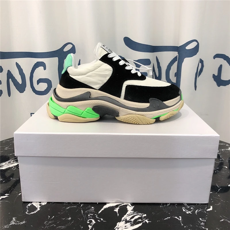 Женские кроссовки на платформе в стиле Харадзюку винтажные спортивные смешанных