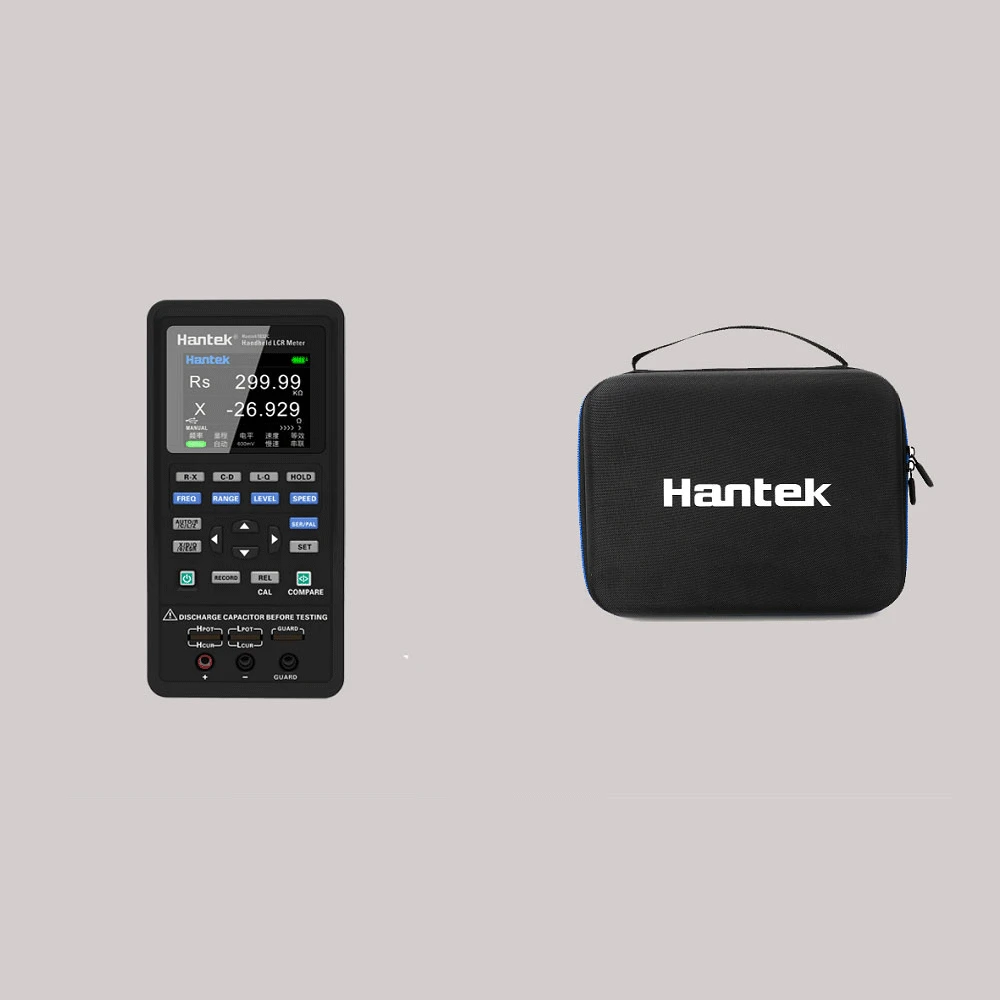 Hantek 1832C цифровой Ручной Измеритель иммитанса мост Высокая точность измерения