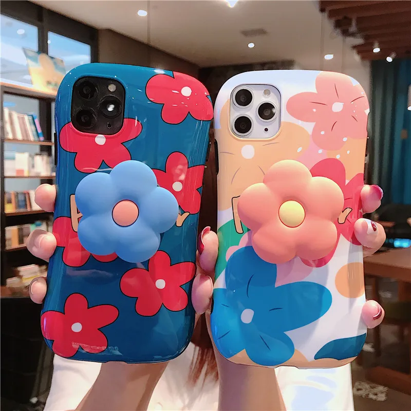 Роскошный и элегантный цветочный чехол для Apple 11 мобильный телефон X / Por маленькая