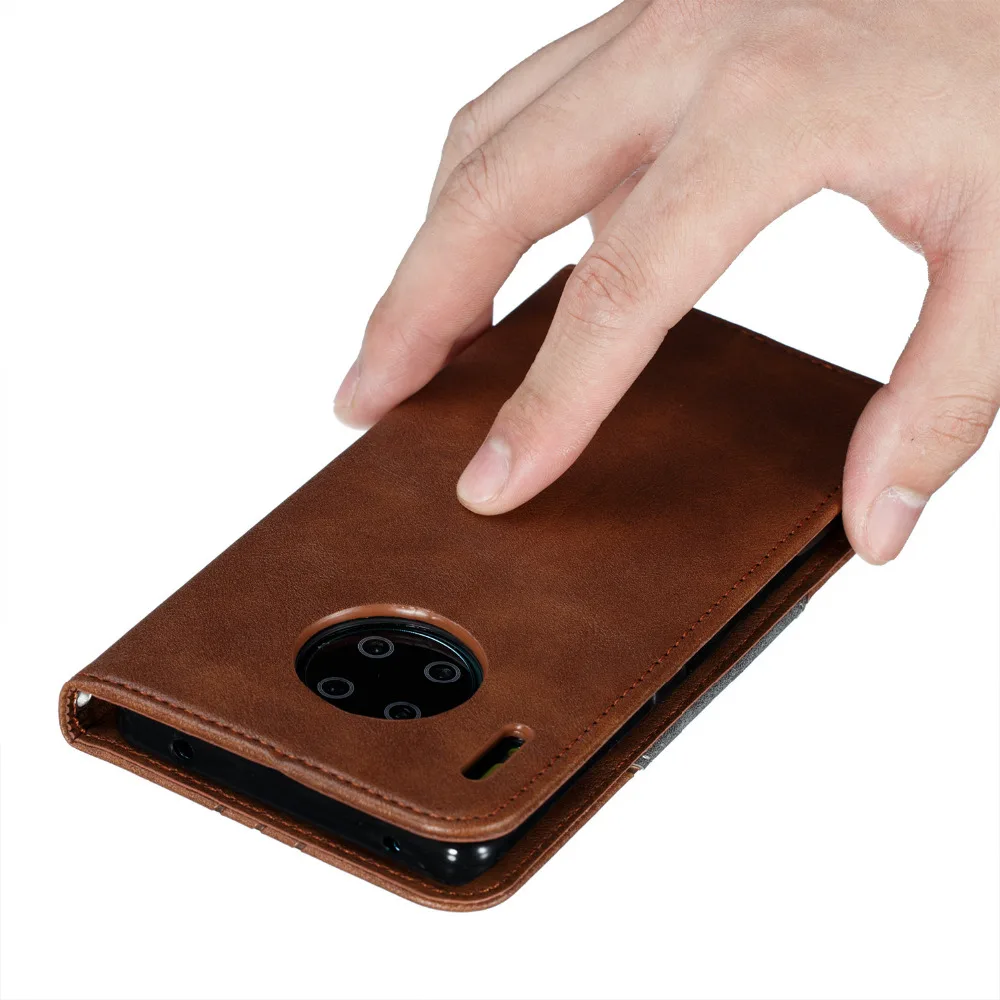 Одежда Fundas для huawei mate 30 Pro P20 чехол для телефона модный флип кожаный Caso Capa Cubierta чехол Huawai Hawei P30 сумка