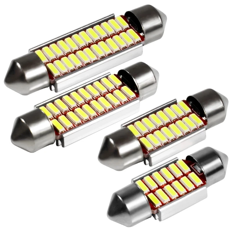 

31 мм 36 мм 39 мм 42 мм светодиодный лампы C5W C10W супер яркий 4014 SMD Canbus Error Free авто Интерьер Doom лампы стайлинга автомобилей светильник