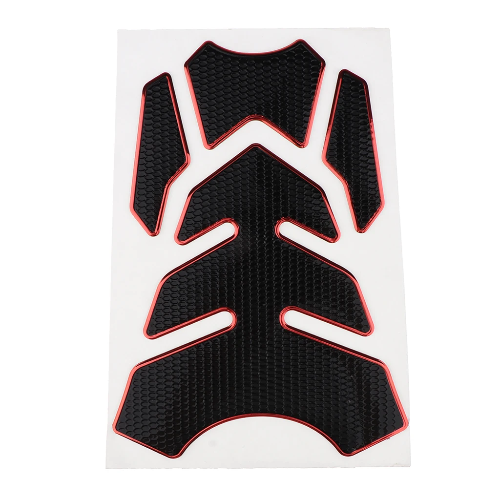 

Motorcycle Carbon Fiber Gel Gas Tank Pad Protector Decal Protective Sticker Tankpad for Motorbike Tanks