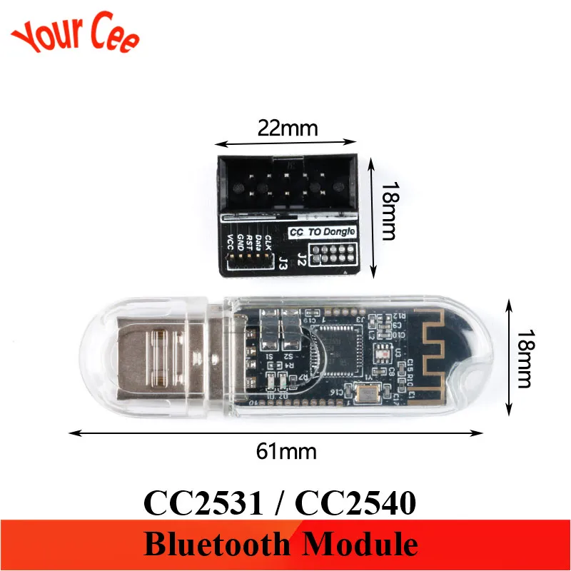 Беспроводная плата Zigbee CC2531 CC2540 Sniffer анализатор протокола совместимая с Bluetooth