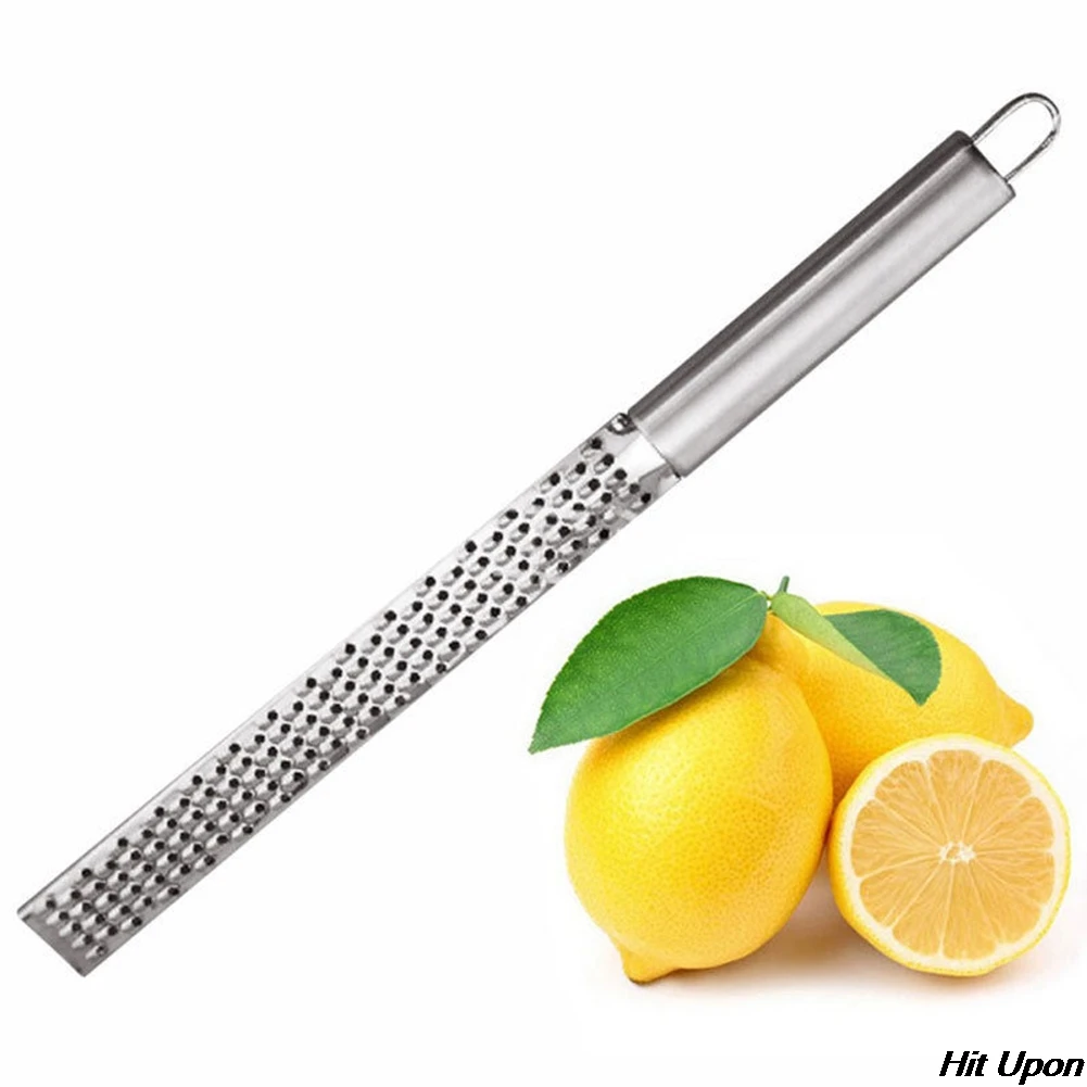 

Stainless Steel Mill Cheese Grater Long Handle Fine Mesh Handheld Slicer Chocolate Lemon Zester Fruit Peeler Kitchen Gadgets