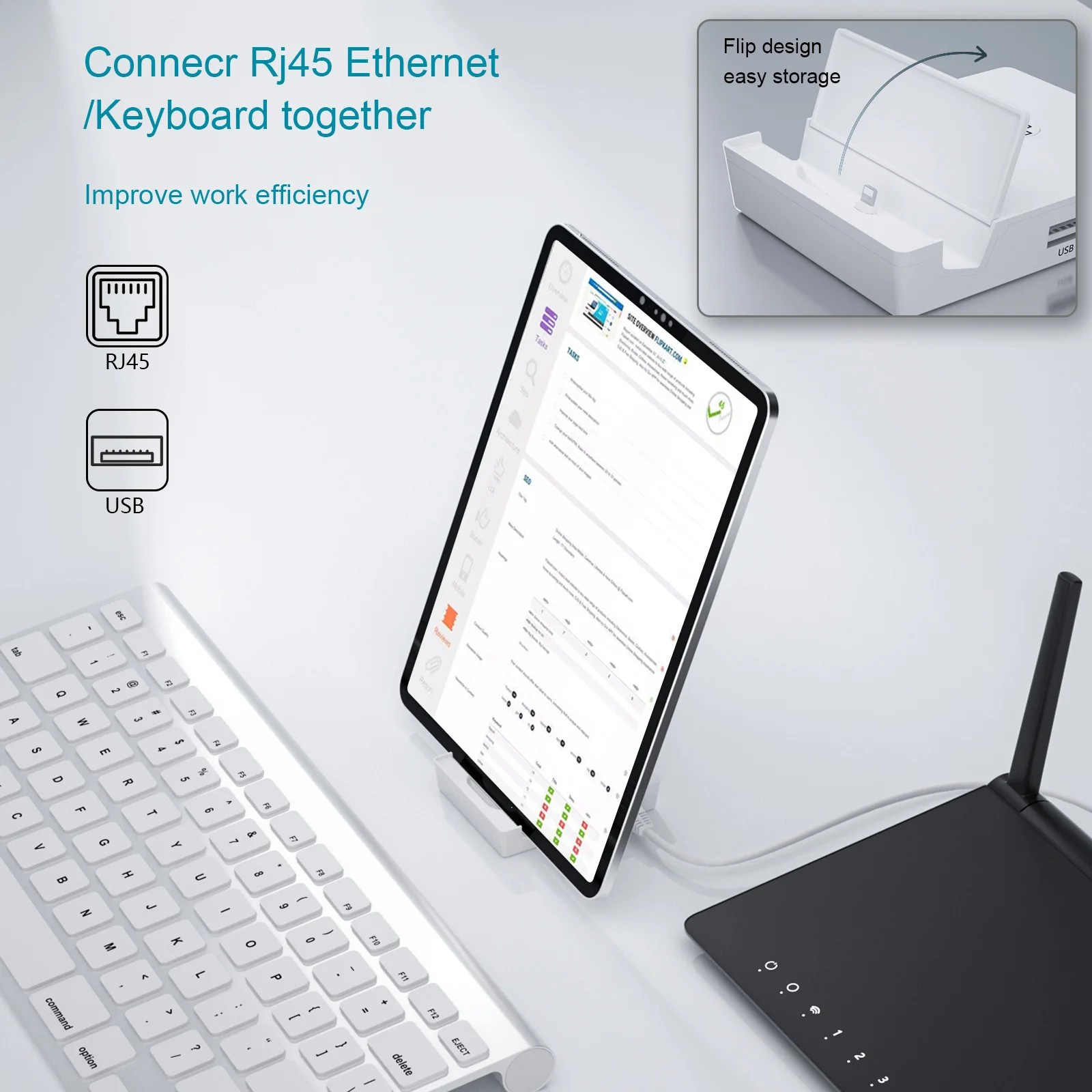 Подсветка для OTG кардридера док-станции адаптер USB Rj45 Ethernet разъем HDMI-совместимый 4K