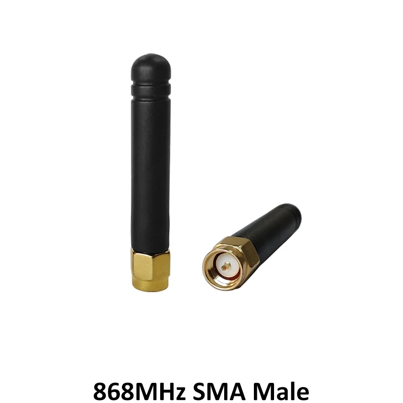 GWS 5pcs 868mhz antenna 2dbi sma male 915mhz lora antene module lorawan ipex 4 MHF4 SMA female pigtail Extension Cable