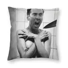 Чехол для подушки с двусторонним 3D принтом Николаса Кейджа, Забавный мем, чехол для подушки, чехол для дивана, индивидуальный чехол, украшение для дома