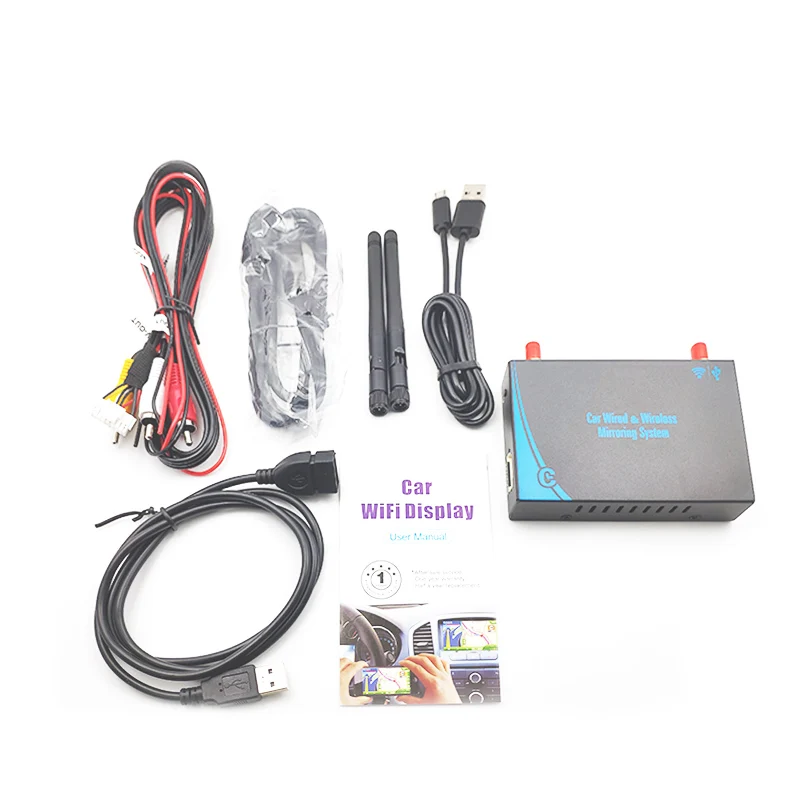 Автомобильный зеркальный дисплей с Wi Fi MiraBox 2 4G + 5G DLNA Airplay для Android iOS W/ HDMI