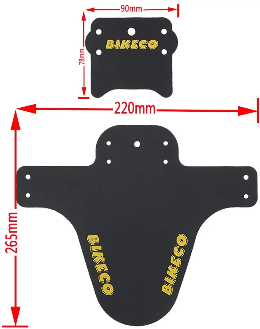 Брызговики для горных велосипедов передние и задние подходят велоспорта