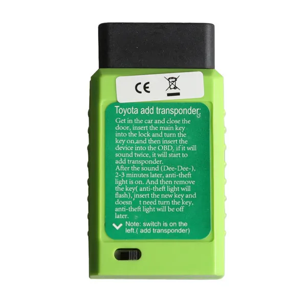 

Программатор дистанционного ключа для автомобилей Toyota G, Toyota H Chip, OBD