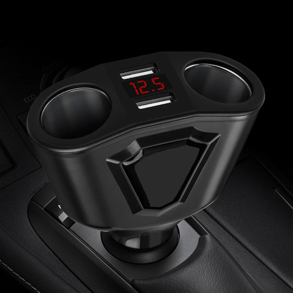 Автомобильное зарядное устройство с двумя USB портами 120 Вт|Зажигалка| |