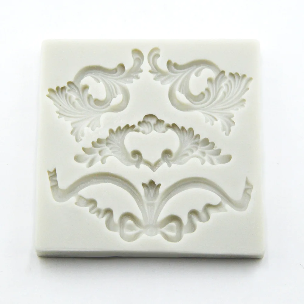 Европейская рельефная силиконовая форма для торта инструменты выпечки DIY рамка