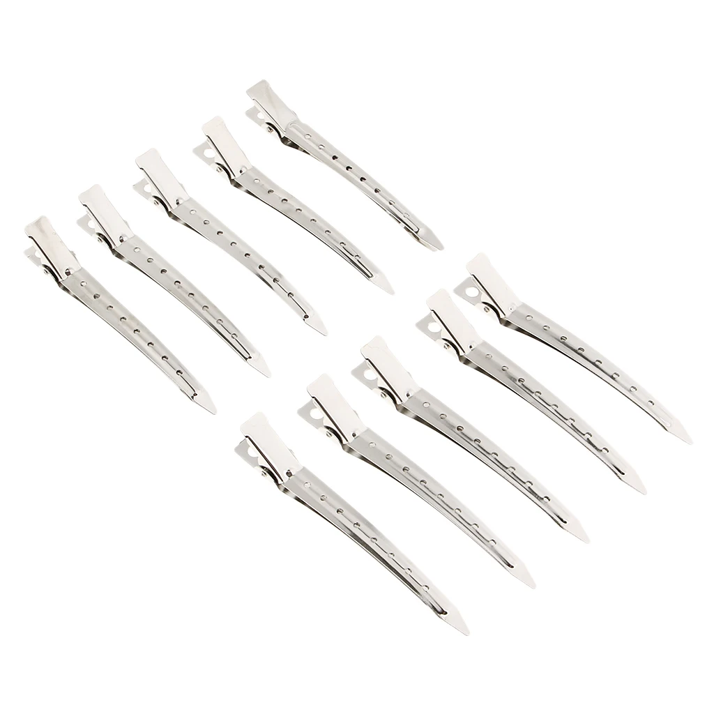 10x Duck Bill Hair Clips Grips Slide Pin Accessories Alligator DIY Tools 9cm |