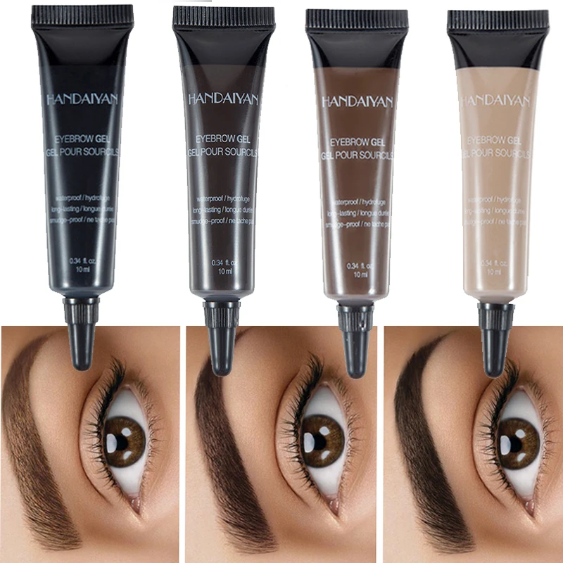 

Pro Eyebrow Cream Gel Makeup Eyebrow Tattoo Pen Tint Long Lasting Waterproof Henna Eyebrow Gel cejas maquillaje