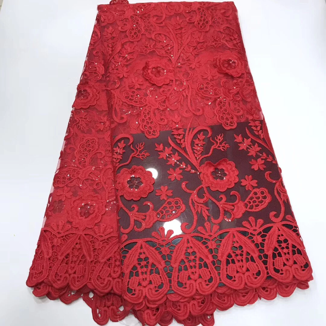 

Christmas Handmade African 3D Beaded Lace Fabric 2021 High Quality Nigerian Lace Fabrics Embroidery French Lace Fabric