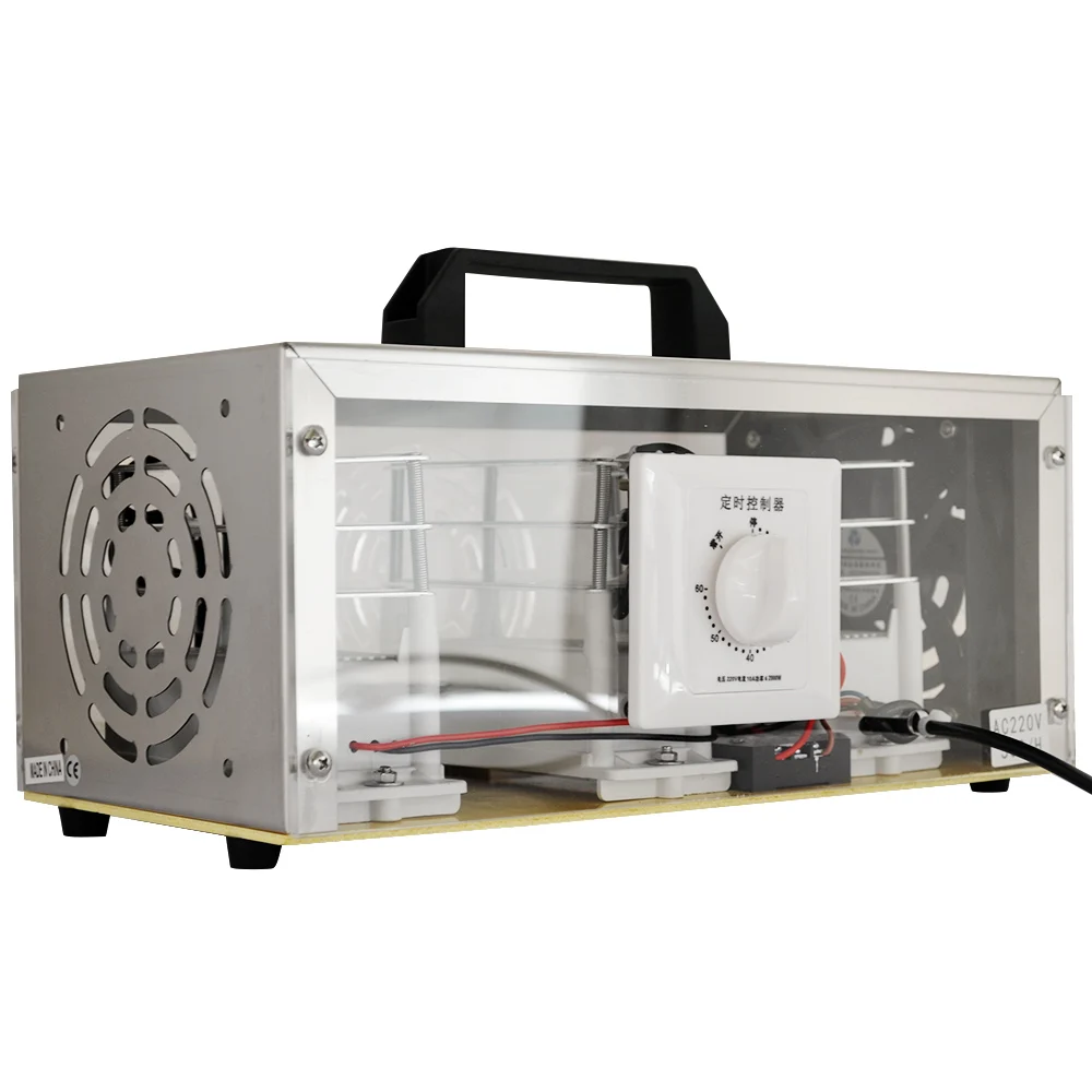 

XEOLEO 50g/h Ozone Generator Air Purifier Air Sterilizer Mobile Ozone Disinfection Machine Portable Home Air Cleaner 110V/220V