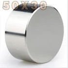 Неодимовый магнит 1 шт., круглые мощные редкоземельные магниты 50x30 мм, 40x20 мм, NdFeB, металл Галлий