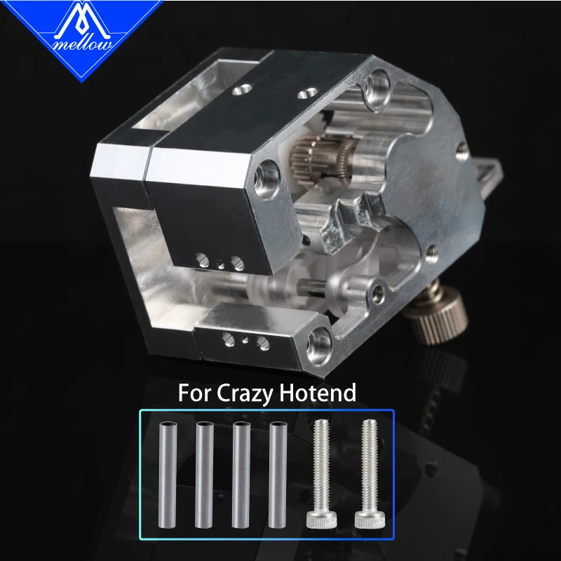 mellow nf ddg crazy hotend dual drive extruder for ender 3 5 pro cr10s rpo short distance printing tpu cnc 3d printer parts free global shipping