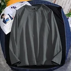 Новинка MRMT 2022, мужской топ из чистого хлопка с длинным рукавом, однотонная Базовая рубашка, Мужская простая Базовая блуза для отдыха