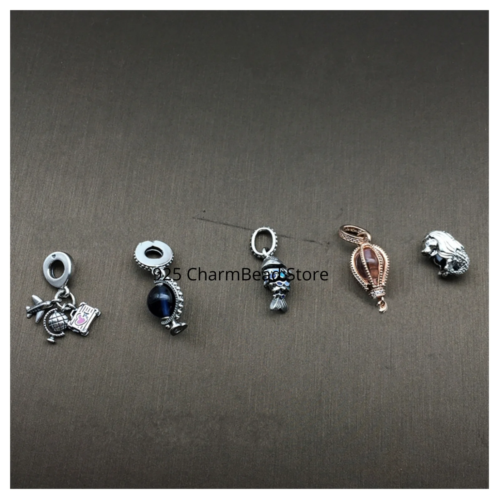 Новая океанская серии 925 стерлингового серебра ювелирные изделия синий весы