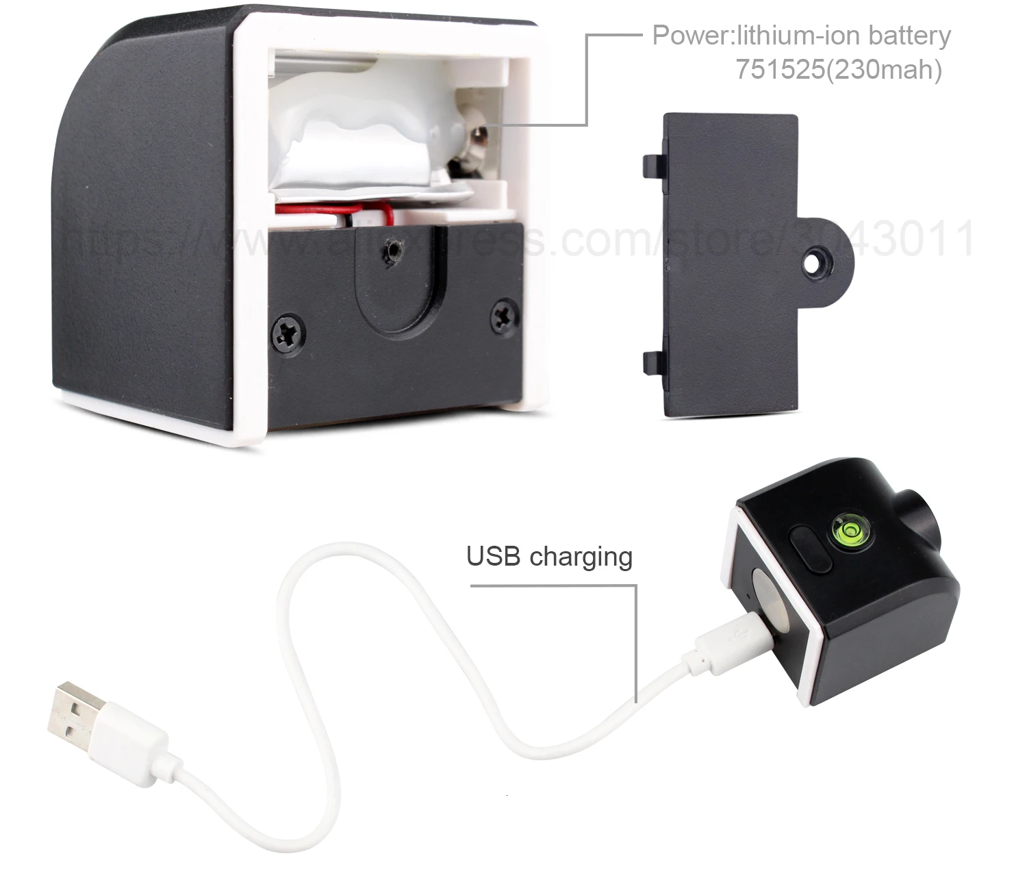Kaemasu Mini 2 поперечные Лазерные уровни USB перезаряжаемые вертикальные и горизонтальные лазеры с магнитной адсорбцией измерительные инструменты
