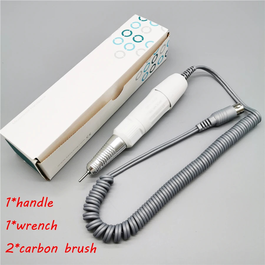 1pcs SDE-H20N 1 штука, 35000 об/мин, постоянный ток, 30 В, ручка для марафона, сильная, 210, 207, блок управления, электрический аппарат для маникюра, сверло, ручка для маникюра - Цвет: 1pcs SDE-H20N