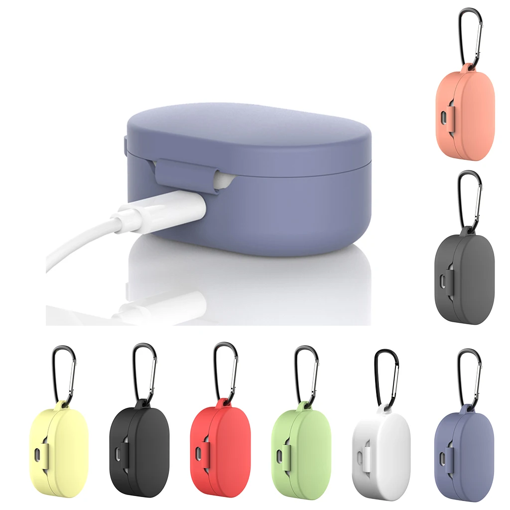 Силиконовый защитный чехол для Xiaomi MI Redmi AirDots наушников и гарнитуры
