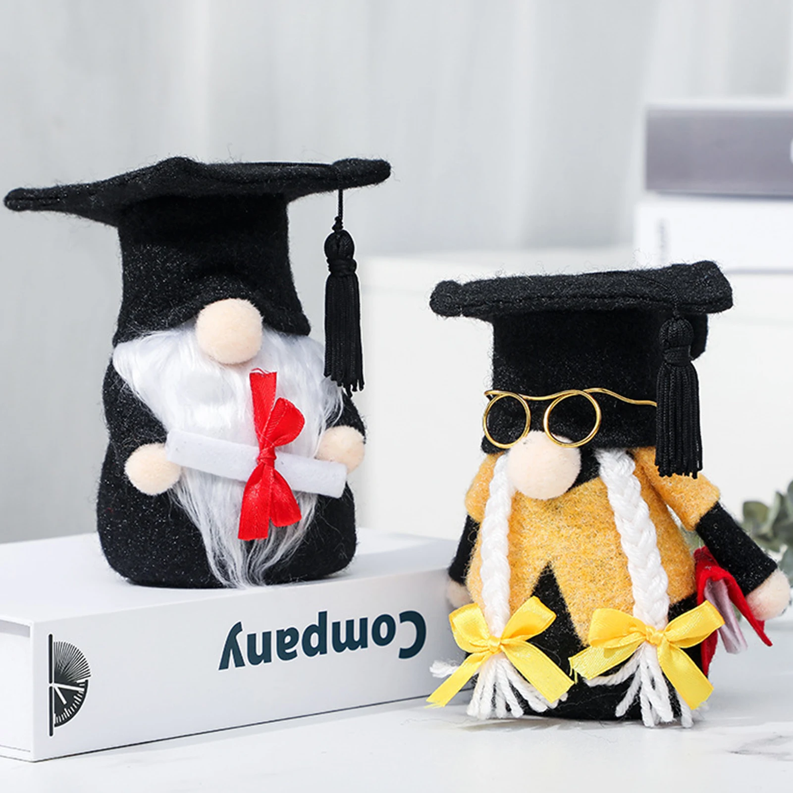 

Graduation Gift Gnome Kawaii Swedish Tomte Desktop Elf Doll