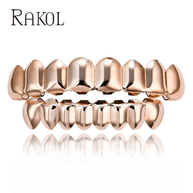 Подтяжки RAKOL в стиле хип-хоп полые декоративные скобы золотого цвета подходят для