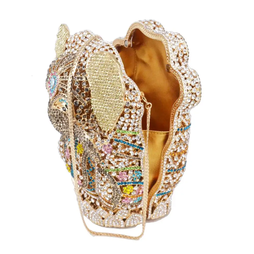 Блестящие Роскошные вечерние сумки с кристаллами дизайнерские сумки-клатчи в